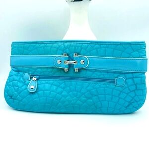 VERA BRADLEY TURQUOISE BISTRO QUILTED brand new with tags